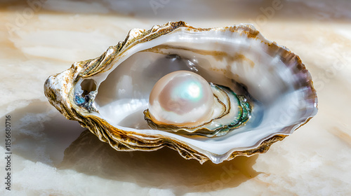 Wallpaper Mural pearl in a shell Torontodigital.ca