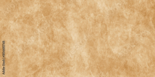 Brown blank paper grunge wall concrete parchment surface texture background.