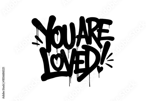 Street art graffiti. Urban wall spray painting,  Compliment frases