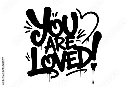 Street art graffiti. Urban wall spray painting,  Compliment frases