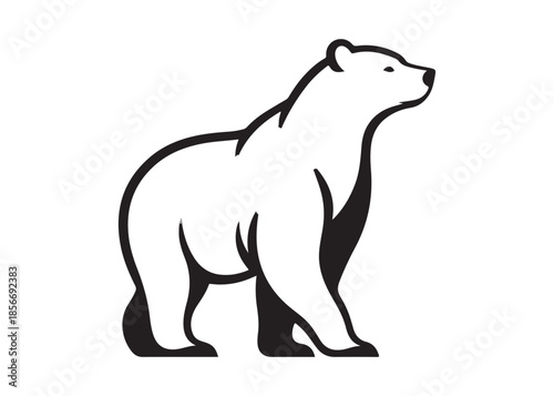 bear vector illustration, grizzly bear silhouettes, bear silhouette logo vector animals, bear black silhouette animals vector set, bear wild animal silhouettes on the white background