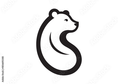 bear vector illustration, grizzly bear silhouettes, bear silhouette logo vector animals, bear black silhouette animals vector set, bear wild animal silhouettes on the white background