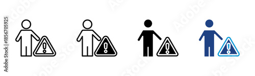 Sincerity icon set multiple style collection