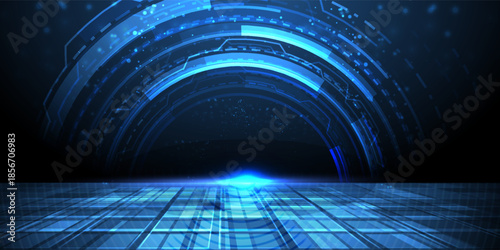 Abstract technology speed concept. vector background