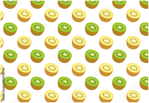 ゴールドキウイとグリーンキウイ　拝啓