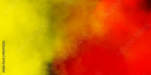 Abstract powder splatted background. multicolor powder explosion on black background. Multicolor powder explosion on black background. Colored cloud. Colorful dust explode. Paint Holi.