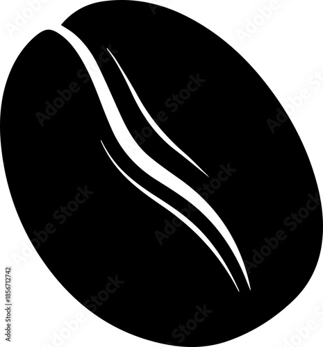 Classic black rolling pin icon for baking, cooking, and culinary design needs