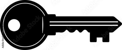 Bold black banana silhouette against a clean white background, perfect for modern design and healthy lifestyle concepts.