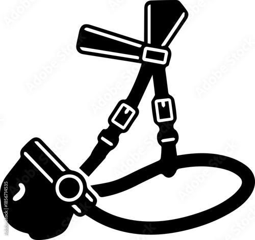 Striking black silhouette of a human skeleton profile, revealing intricate bone structure for medical and educational concepts