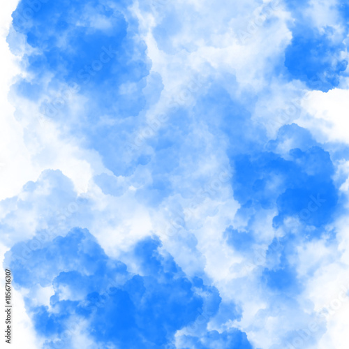 blue sky with clouds