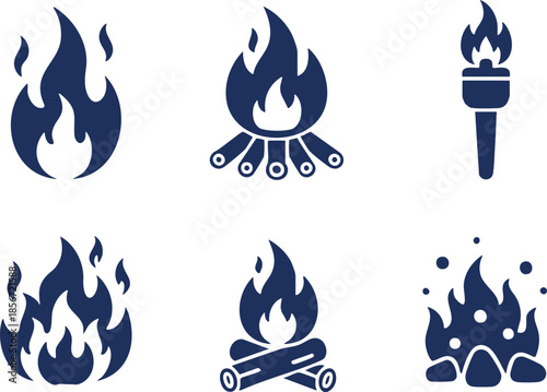 fire, flame, bonfire, match, campfire, torch.eps