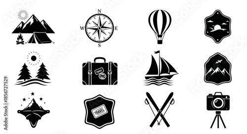 Travel and Adventure Icons