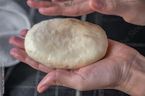 Hand Shaping Fried Pies with Savory Potato and Fried Onion Filling