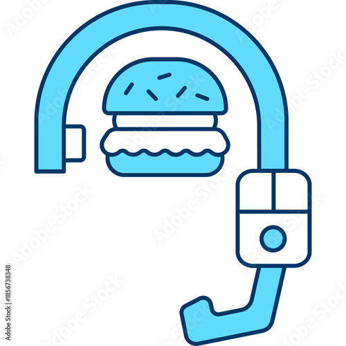 Drive Thru Headset Icon