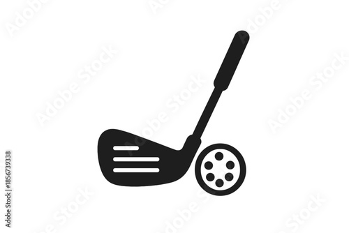 Golf Club and Ball Icon