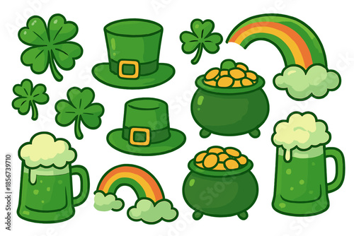 St. Patrick's Day Icon Set