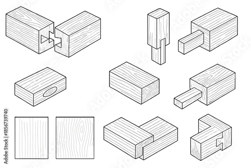 Woodworking Joint Types Diagram