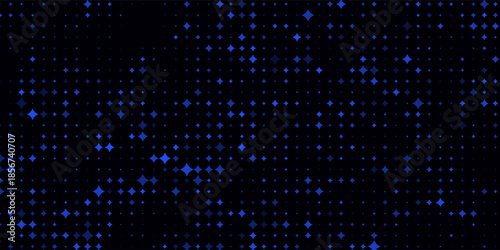 Dark BLUE vector pattern. Brand-new rectangular template. Shining geometric sample. Repeating theme with rectangular shapes. Texture for your design