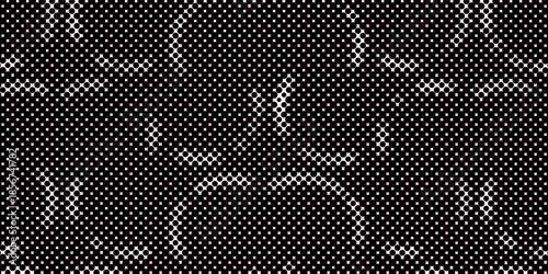 Grunge halftone black and white dots texture background. Spotted Abstract Texture