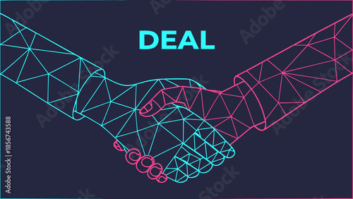 Professional woman working on laptop in modern office with city skyline view at sunset