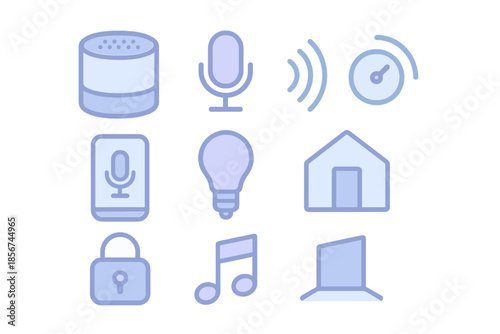 Smart Home Technology Icons