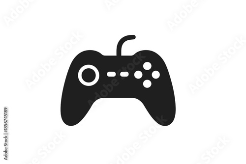 Video Game Controller Icon on Gradient Background