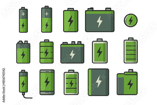 Battery Icons Collection