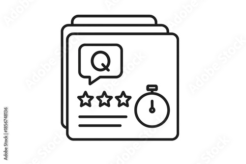 Customer Feedback and Review Concept Icon