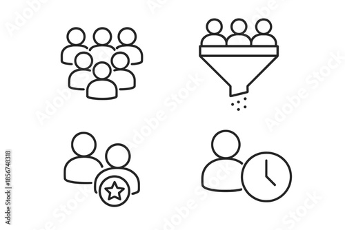 Group of people icons
