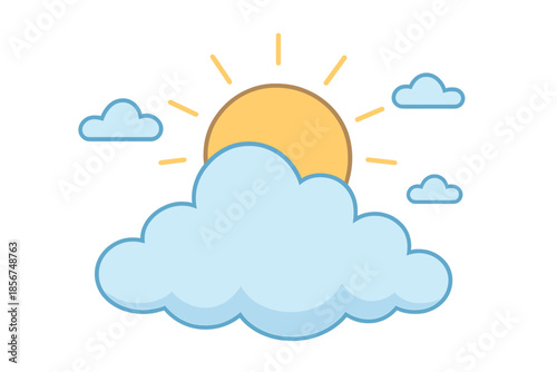 Sunny Weather with Clouds