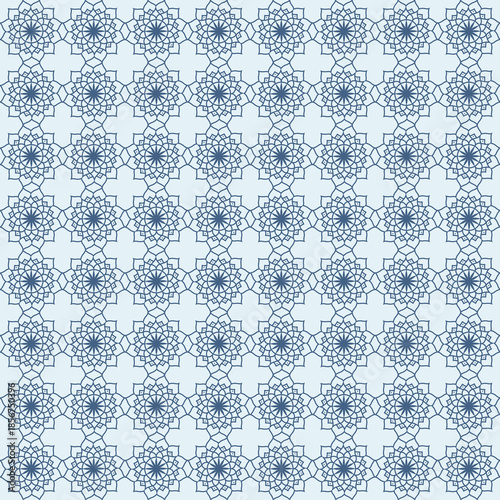 Beautiful ornamental seamless pattern design background
