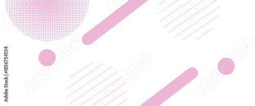 Geometric shapes background vector illustration