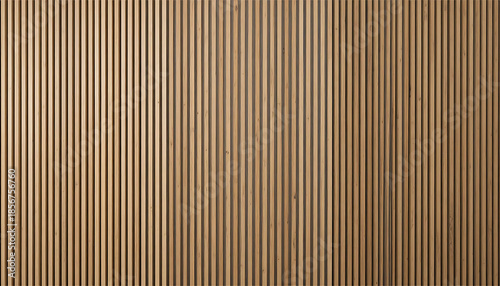Natural vertical wooden slats create a warm textured surface, evoking organic simplicity and modern interior style suitable for versatile design uses.