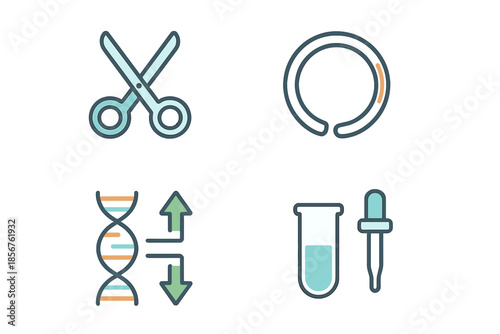 Biotechnology and Science Icons