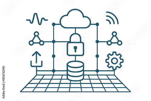 Cloud Computing Security Network Diagram