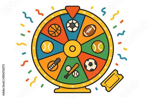 Spin the Wheel of Sports