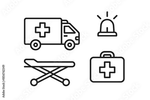 Medical Emergency Icons