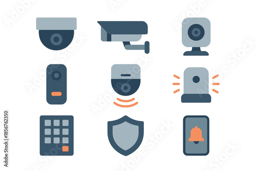 Security system icons