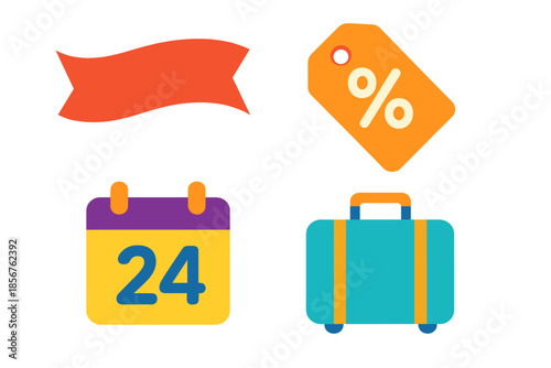 Discounted travel date concept