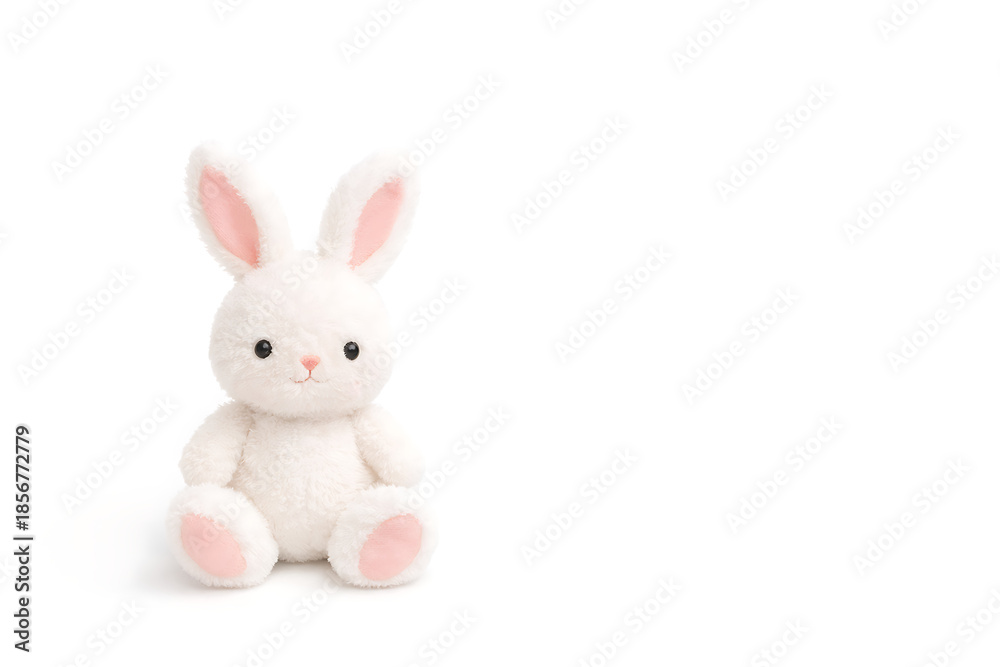 Obraz premium Easter bunny on white