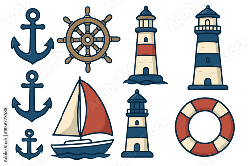 Nautical Theme Icons