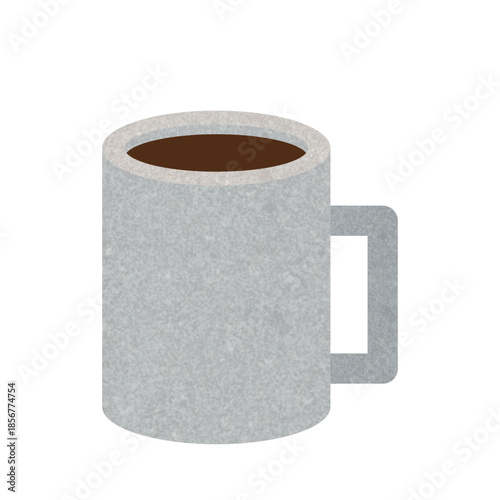 ceramic coffee mug vector