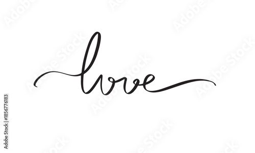 love text font calligraphy hand written lettering script black color object icon love sign symbol happy valentine day banner greeting card wedding 14 fourteen day date february month romance valentine