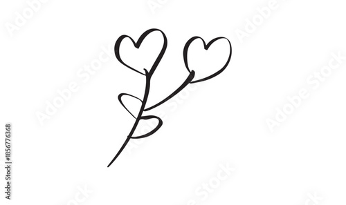 Flower flora plant blossom leaf love heart shape element sign symbol happy valentine day wedding romantic romance greeting card flora flower blossom plant love heart 14 fourteen february gift object 