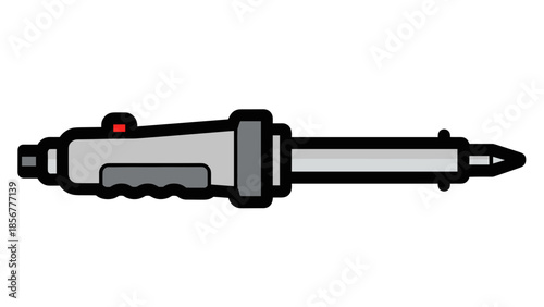 Gray Electronic Cigarette Vaporizer Pen Device.