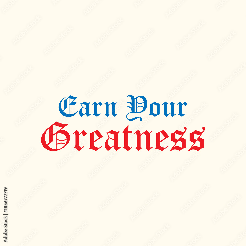 Fototapeta premium motivational typography