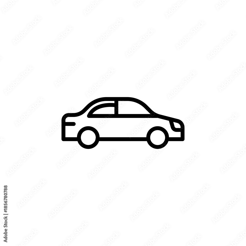 Fototapeta premium Car Icon