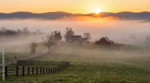 A misty morning dawns, pain...
