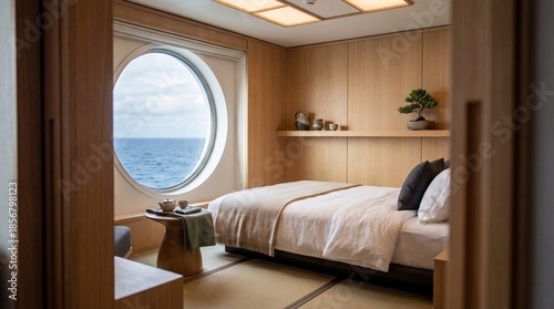 An interior of a luxurious ...