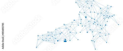 abstract blue background